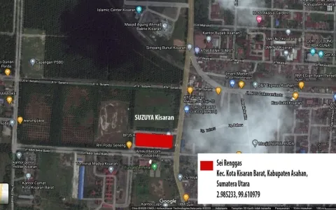 Tanah Kisaran Samping Suzuya Sei Renggas Asahan -T-0086