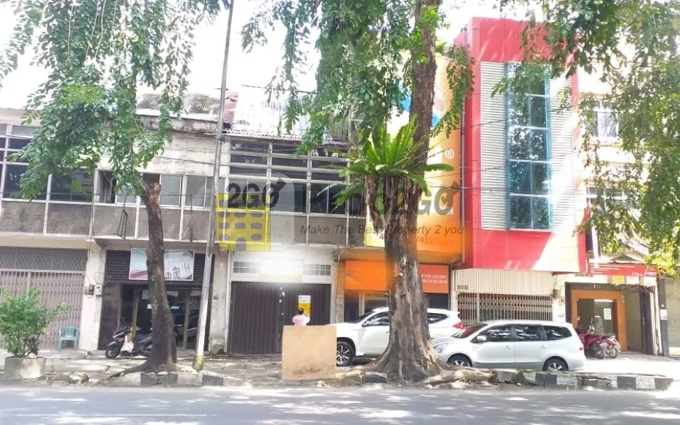 Dijual Ruko Jl. HM.Yamin Simpang Jl. Timor Medan -RK-0229