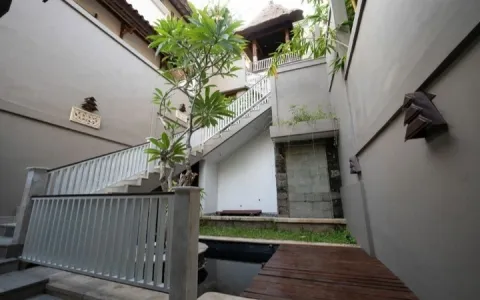 Dijual Vila Cantik Nyanyi Riverside,Tabanan,Bali -R-0343