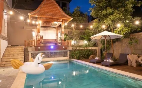 Dijual Vila Cantik Nyanyi Riverside,Tabanan,Bali -R-0343