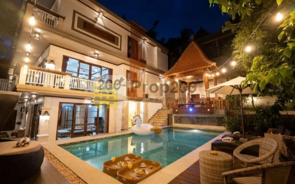 Dijual Vila Cantik Nyanyi Riverside,Tabanan,Bali -R-0343