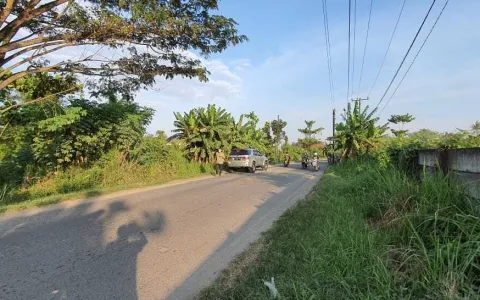 Tanah dari Jl.Besar Hamparan Perak ke marelan,Deli Serdang