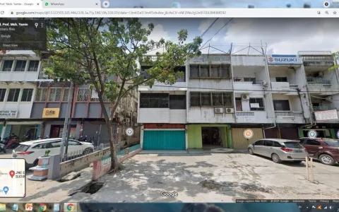 Dijual Ruko & Tanah Jl. Prof.M.Yamin, Pekanbaru-RK-0308