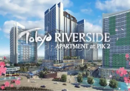 Apartemen Tokyo Riverside PIK 2, type 2BR,Corner 1,Furnished