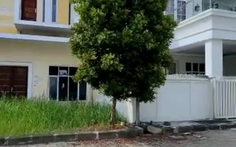 Rumah kosong Komplek Sophie Suite, Medan