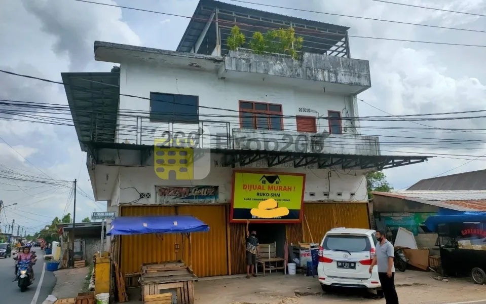 Sewa & Jual Ruko Gandeng 3 siap huni Jl. Yos Sudarso,Pangkal Pinang, RK-0338