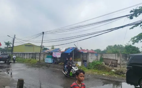 Tanah sudah tembok keliling Jl.Padat Karya, Curug, Tangerang -T-0156