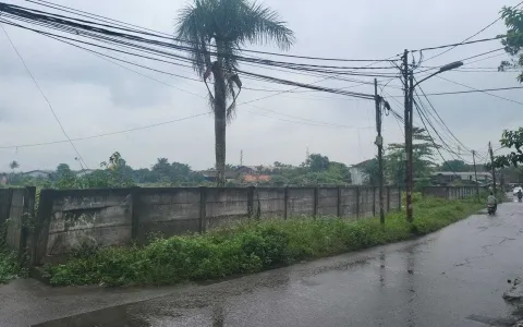 Tanah sudah tembok keliling Jl.Padat Karya, Curug, Tangerang -T-0156