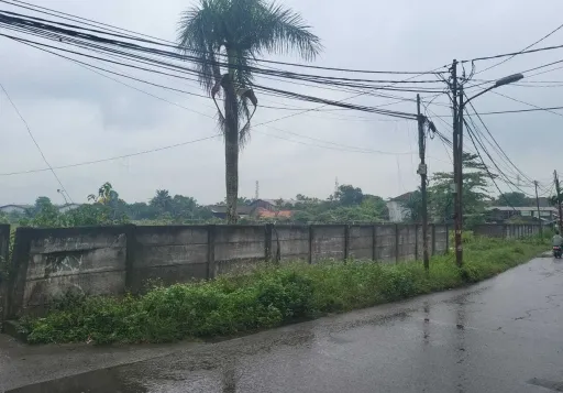 Tanah sudah tembok keliling Jl.Padat Karya, Curug, Tangerang -T-0156