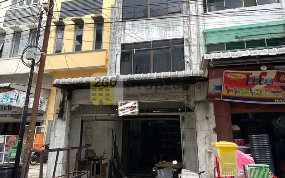 Dijual Ruko pusat pasar jl. Bawean, Medan Timur -RK-0349