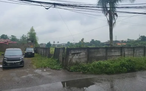 Tanah sudah tembok keliling Jl.Padat Karya, Curug, Tangerang -T-0156