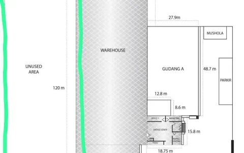 Dijual Tanah Komersil di Cukanggalih, Curug, Tangerang -T-0158