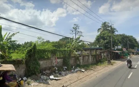 Dijual Tanah sudah pagar Jl. Raya Pantura, Cikupa, Tangerang,