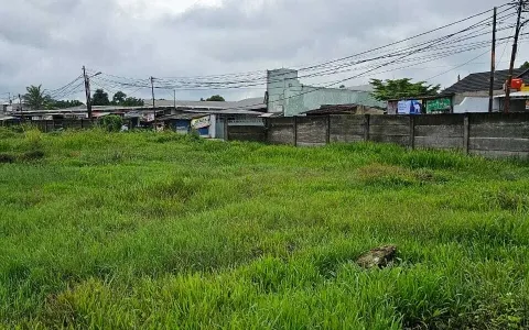 Tanah sudah tembok keliling Jl.Padat Karya, Curug, Tangerang -T-0156