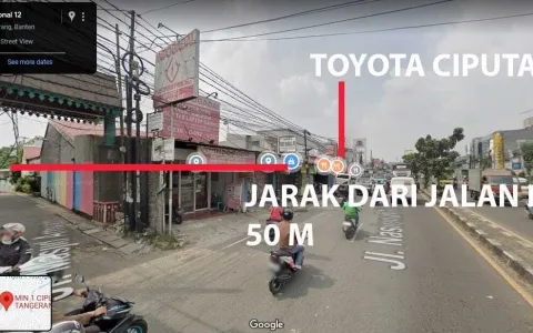 Tanah Ciputat Jl.Dewi Sartika SUPER STRATEGIS Dekat Pintu Tol Pamulang, Tangerang