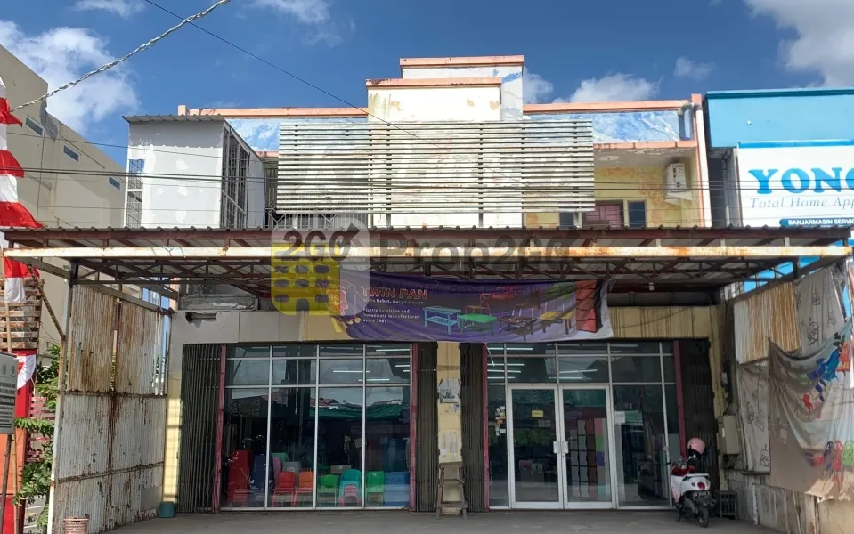 Dijual Ruko Jl. Perdagangan, Banjarmasin