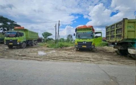 Tanah loaksi startegis di Raya Cikande Serang Banten