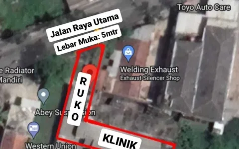 Dijual Rumah  Ruko klinik Jl.Terusan Kopo,Soreang,Bandung Jawa Barat