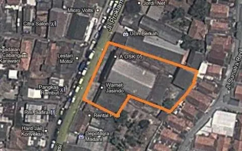 Disewa Gedung (ruang usaha) Jl. Proklamasi, Karawaci, Tangerang, Banten.