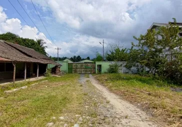Gudang & Tanah Dijual Pinggir Jalan Samping Balai Desa, Aek Teluk Kiri, Asahan