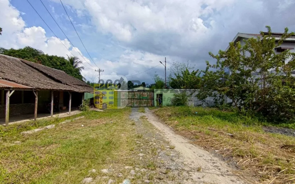 Gudang & Tanah Dijual Pinggir Jalan Samping Balai Desa, Aek Teluk Kiri, Asahan